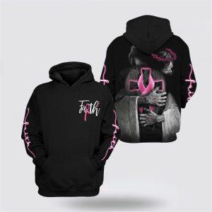 Breast Cancer Hoodie, Breast Cancer Awareness Faith&hellip;
