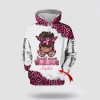 Breast Cancer Hoodie, Custom Name Breast Cancer The Setback All Over Printed Hoodie