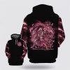 Breast Cancer Hoodie, In October We Wear Pink Skull Breast Cancer Awareness Hoodie, Breast Cancer Awareness Shirts