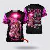 Breast Cancer T Shirts 2023, Personalized Name Custom Breast Cancer This Is What A Warrior Looks Like All Over Print T Shirts