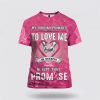 Breast Cancer T Shirts 2023, This Witch Beat Breast Cancer Black Pink All Over Print T Shirt