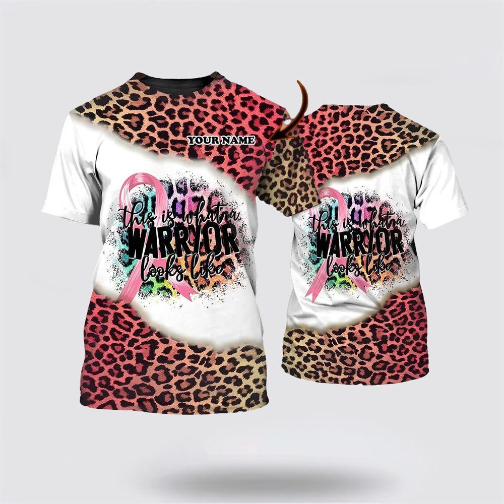 Breast Cancer T Shirts 2023, Breast Cancer Awareness Warrior All Over Print T Shirt, Breast Cancer Awareness Shirts