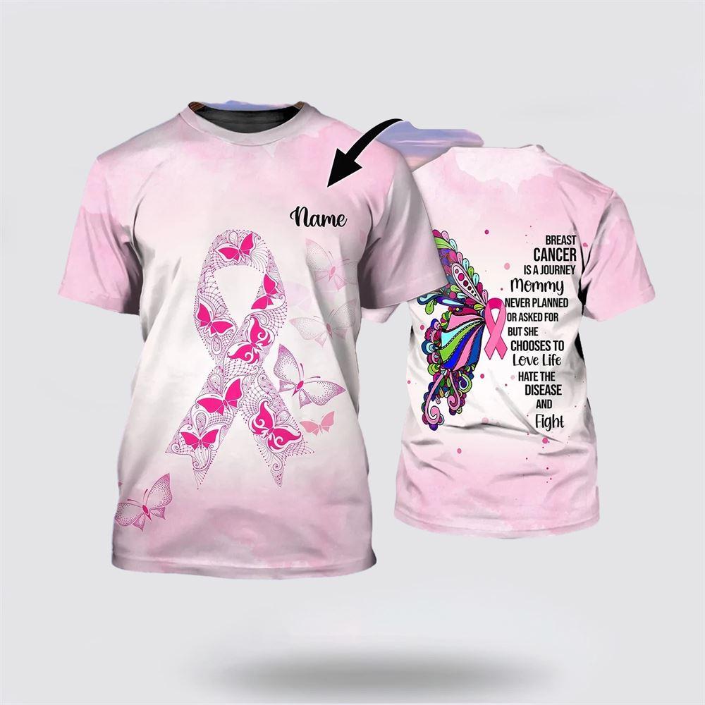 Breast Cancer T Shirts 2023, Custom Name Breast Cancer Awareness All Over Print T Shirt, Breast Cancer Awareness Shirts Breast Cancer T Shirts 2023, Custom Name Breast Cancer Awareness All Over Print T Shirt, Breast Cancer Awareness Shirts