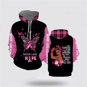 Breast Cancer Hoodie, Breast Cancer Warrior All&hellip;