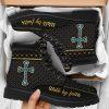 Christian Boots, Jesus Shoes, Christian Walk By Faith Art Boots, Jesus Boots