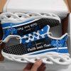 Christian Soul Shoes, Max Soul Shoes, Jesus Blue Running Sneakers Max Soul Shoes, Jesus Shoes, Jesus Christ Shoes