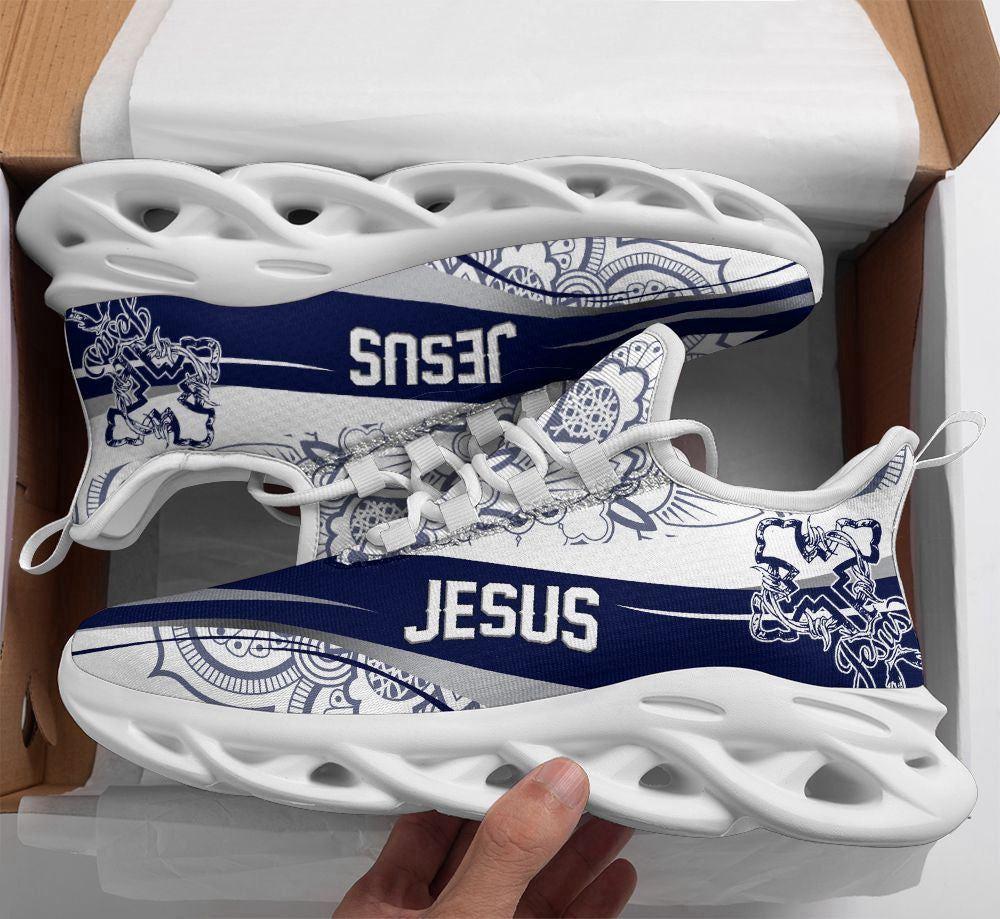 Christian Soul Shoes, Max Soul Shoes, Jesus Purple Running Sneakers Max Soul Shoes, Jesus Shoes, Jesus Christ Shoes