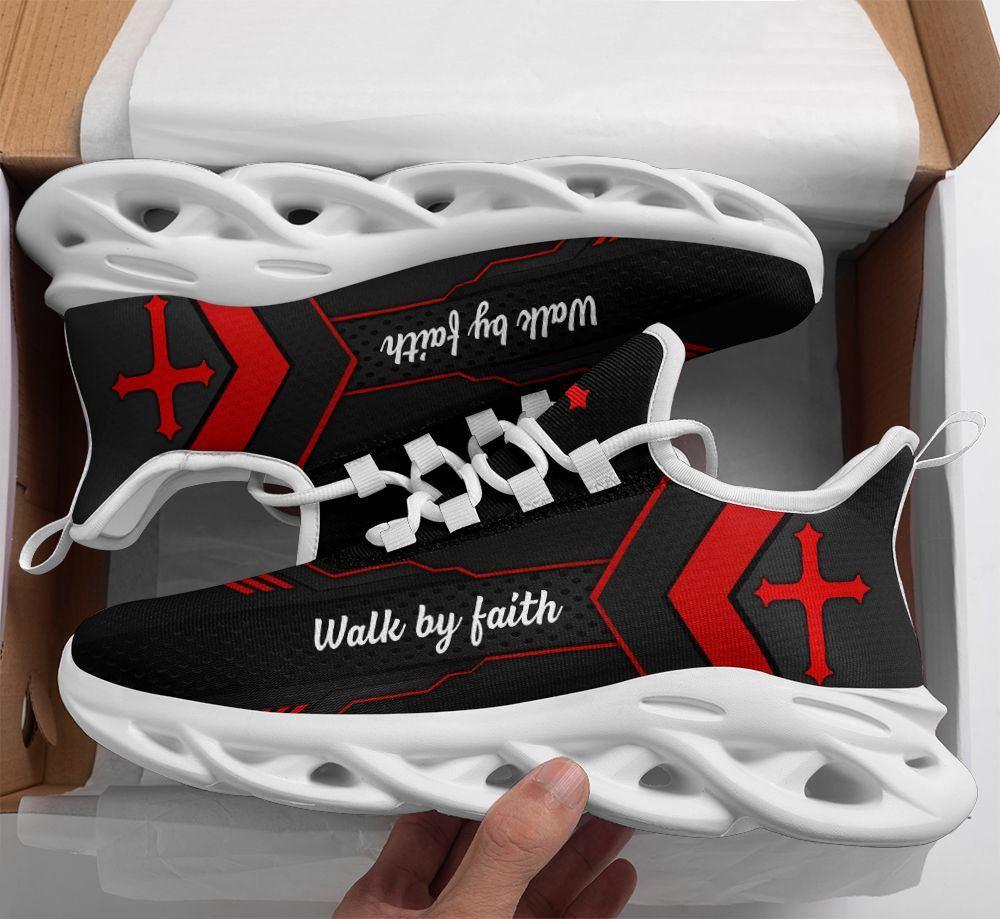 Christian Soul Shoes, Max Soul Shoes, Jesus Red Walk By Faith Christ Sneakers Max Soul Shoes, Jesus Shoes, Jesus Christ Shoes Christian Soul Shoes, Max Soul Shoes, Jesus Red Walk By Faith Christ Sneakers Max Soul Shoes, Jesus Shoes, Jesus Christ Shoes