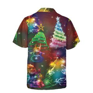 Christmas Hawaiian Shirt, Bright Night Merry Christmas&hellip;
