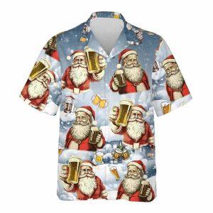 Christmas Hawaiian Shirt, Christmas Beer Hawaiian Shirt,&hellip;