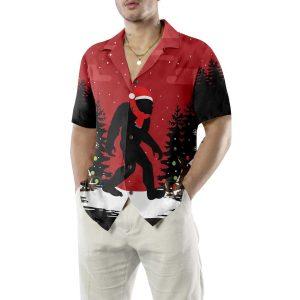 Christmas Hawaiian Shirt Christmas Bigfoot In The Forest Hawaiian Shirt Xmas Hawaiian Shirts 4 mc75pw.jpg