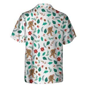 Christmas Hawaiian Shirt, Christmas Bigfoot Sasquatch Pattern&hellip;