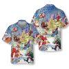 Christmas Hawaiian Shirt, Christmas Bowling Shirt Short Sleeve Hawaiian Shirts, Xmas Hawaiian Shirts