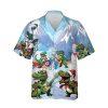 Christmas Hawaiian Shirt, Christmas Day Pattern Santa Clause Breathable Wear Hawaiian Shirt, Xmas Hawaiian Shirts