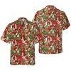 Christmas Hawaiian Shirt, Christmas Ginger Bread Man Hawaiian Shirt, Xmas Hawaiian Shirts