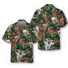 Christmas Hawaiian Shirt, Christmas Hippie Santa Claus Hawaiian Shirt, Xmas Hawaiian Shirts