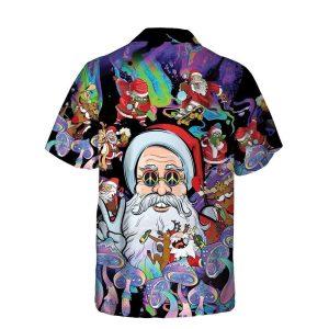 Christmas Hawaiian Shirt, Christmas Hippie Santa Claus&hellip;