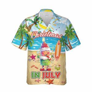 Christmas Hawaiian Shirt, Christmas In July Cupcake&hellip;
