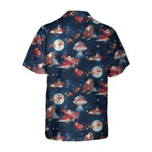 Christmas Hawaiian Shirt, Christmas In Space Christmas&hellip;