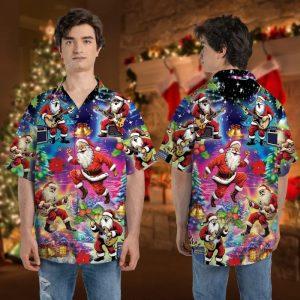Christmas Hawaiian Shirt, Christmas Music Button Down&hellip;