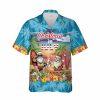 Christmas Hawaiian Shirt, Christmas Santa Claus Button Down Hawaiian Shirt, Xmas Hawaiian Shirts