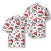 Christmas Hawaiian Shirt, Christmas Skulls With Candy Canes Red Version Christmas Hawaiian Shirt, Xmas Hawaiian Shirts