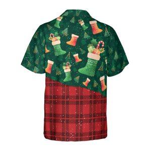 Christmas Hawaiian Shirt, Christmas Socks Pattern Hawaiian&hellip;