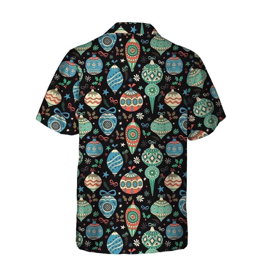 Christmas Hawaiian Shirt, Colorful Christmas Balls Hawaiian Shirt, Xmas Hawaiian Shirts