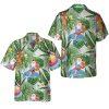 Christmas Hawaiian Shirt, Go Bucks Logo Christmas Hawaiian Shirt, Xmas Hawaiian Shirts