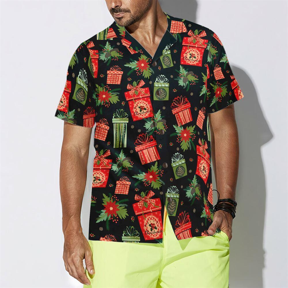 Christmas Hawaiian Shirt, Hyperfavor Christmas Hawaiian Shirts, Xmas Hawaiian Shirts