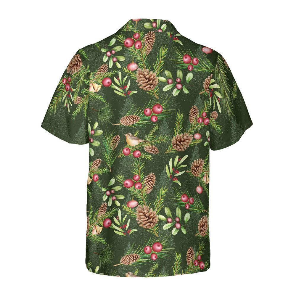 Christmas Hawaiian Shirt, Hyperfavor Santa Santa Riding Sleigh Pattern Hawaiian Shirt, Christmas Shirts, Xmas Hawaiian Shirts