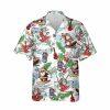 Christmas Hawaiian Shirt, Merry Christmas Hawaiian Shirt, Xmas Hawaiian Shirts