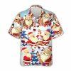 Christmas Hawaiian Shirt, Santa Clause House Unisex Hawaiian Shirt, Xmas Hawaiian Shirts