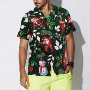 Christmas Hawaiian Shirt Santa Playing Golf Pattern Hawaiian Shirt Xmas Hawaiian Shirts 4 q0ske3.jpg