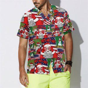 Christmas Hawaiian Shirt Santa With American Flag Comic Style Hawaiian Shirts Xmas Hawaiian Shirts 4 qorj08.jpg