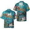 Christmas Hawaiian Shirt, Scandinavian Woodland Animals Hawaiian Shirt, Xmas Hawaiian Shirts