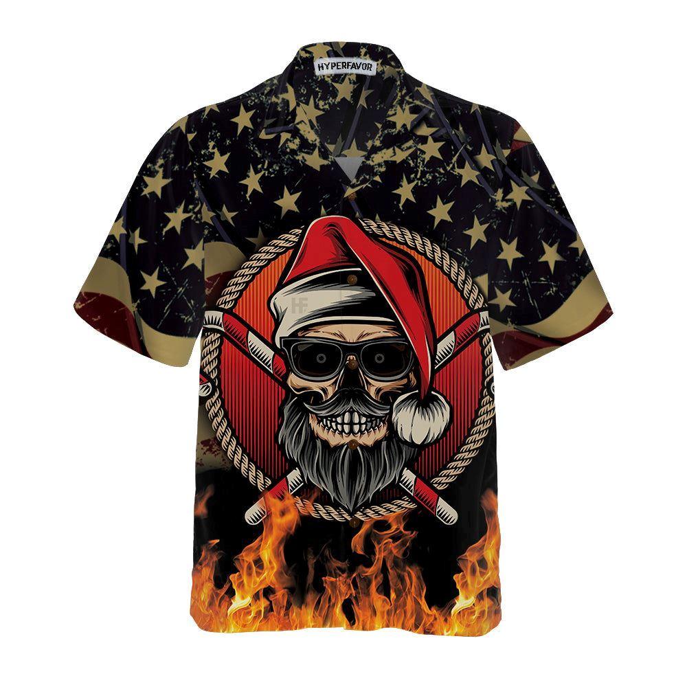 Christmas Hawaiian Shirt, Sons Of Santa Claus North Pole Chapter Christmas Hawaiian Shirt, Xmas Hawaiian Shirts