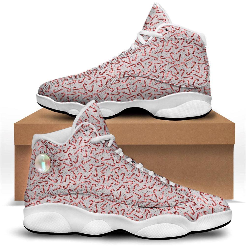 Christmas JD13 Shoes, Christmas Shoes, Christmas Candy Print Pattern Jd13 Shoes, Christmas Shoes 2023