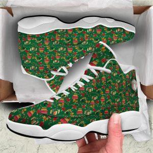 Christmas JD13 Shoes Christmas Shoes Poinsettia Cute Christmas Print Pattern Jd13 Shoes Christmas Shoes 2023 3 qm1w3x.jpg
