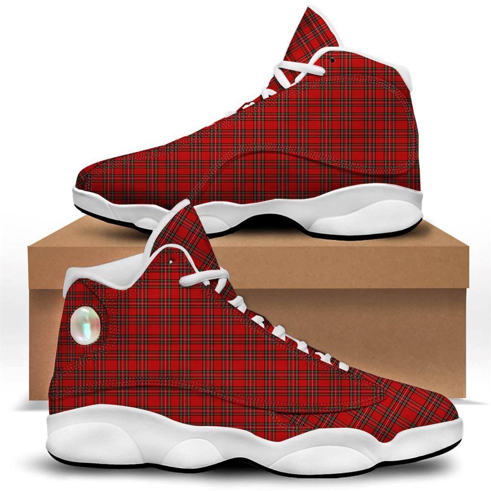 Christmas JD13 Shoes, Christmas Shoes, Tartan Christmas Scottish Print Pattern Jd13 Shoes, Christmas Shoes 2023