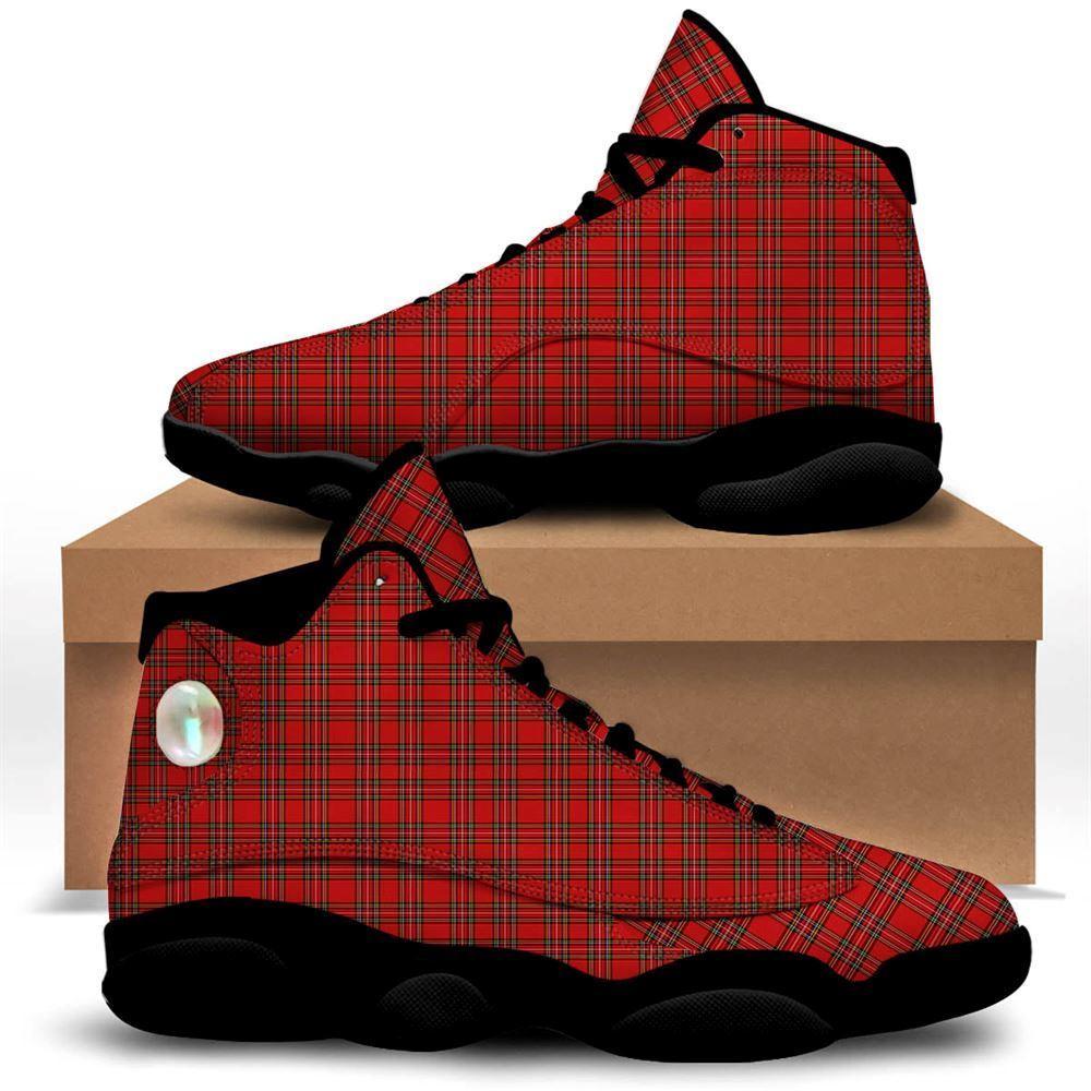 Christmas JD13 Shoes, Christmas Shoes, Tartan Christmas Scottish Print Pattern Jd13 Shoes, Christmas Shoes 2023