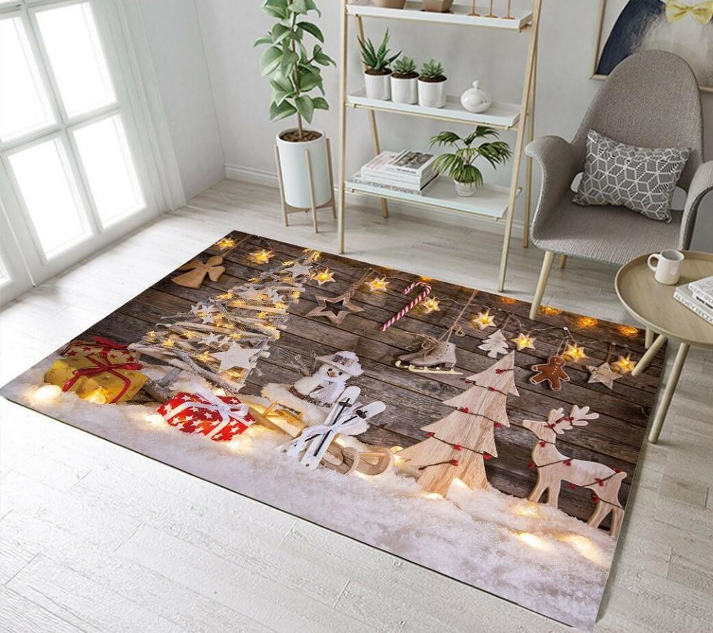 Christmas Rugs, Christmas Area Rugs, Celestial Celebration With Christmas Limited Edition Rug, Christmas Floor Mats
