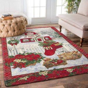 Christmas Rugs, Christmas Area Rugs, Cherished Snowflake&hellip;