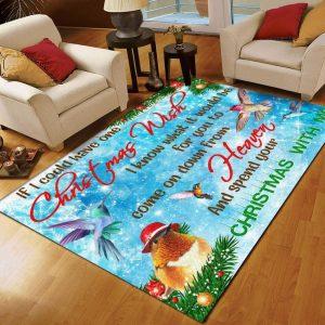 Christmas Rugs, Christmas Area Rugs, Christmas Hummingbirds&hellip;