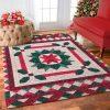 Christmas Rugs, Christmas Area Rugs, Christmas Pattern Print Area Limited Edition Rug, Christmas Floor Mats