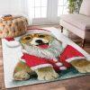Christmas Rugs, Christmas Area Rugs, Corgi Christmas Limited Edition Rug, Christmas Floor Mats