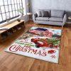 Christmas Rugs, Christmas Area Rugs, Red Truck Christmas Rug All Roas Lead Home, Christmas Floor Mats