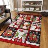 Christmas Rugs, Christmas Area Rugs, Ruby Red Rejoice With Christmas Limited Edition Rug, Christmas Floor Mats