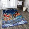 Christmas Rugs, Christmas Area Rugs, Silent Night Serenity With Christmas Limited Edition Rug, Christmas Floor Mats