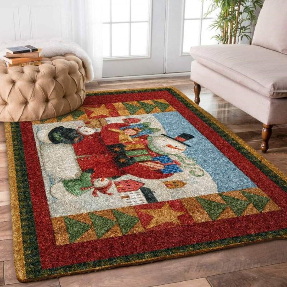 Christmas Rugs, Christmas Area Rugs, Starlit Serenity With Christmas Limited Edition Rug, Christmas Floor Mats